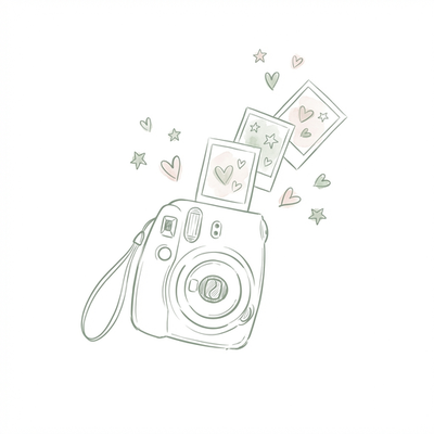 2. Polaroid-Gästebuch
